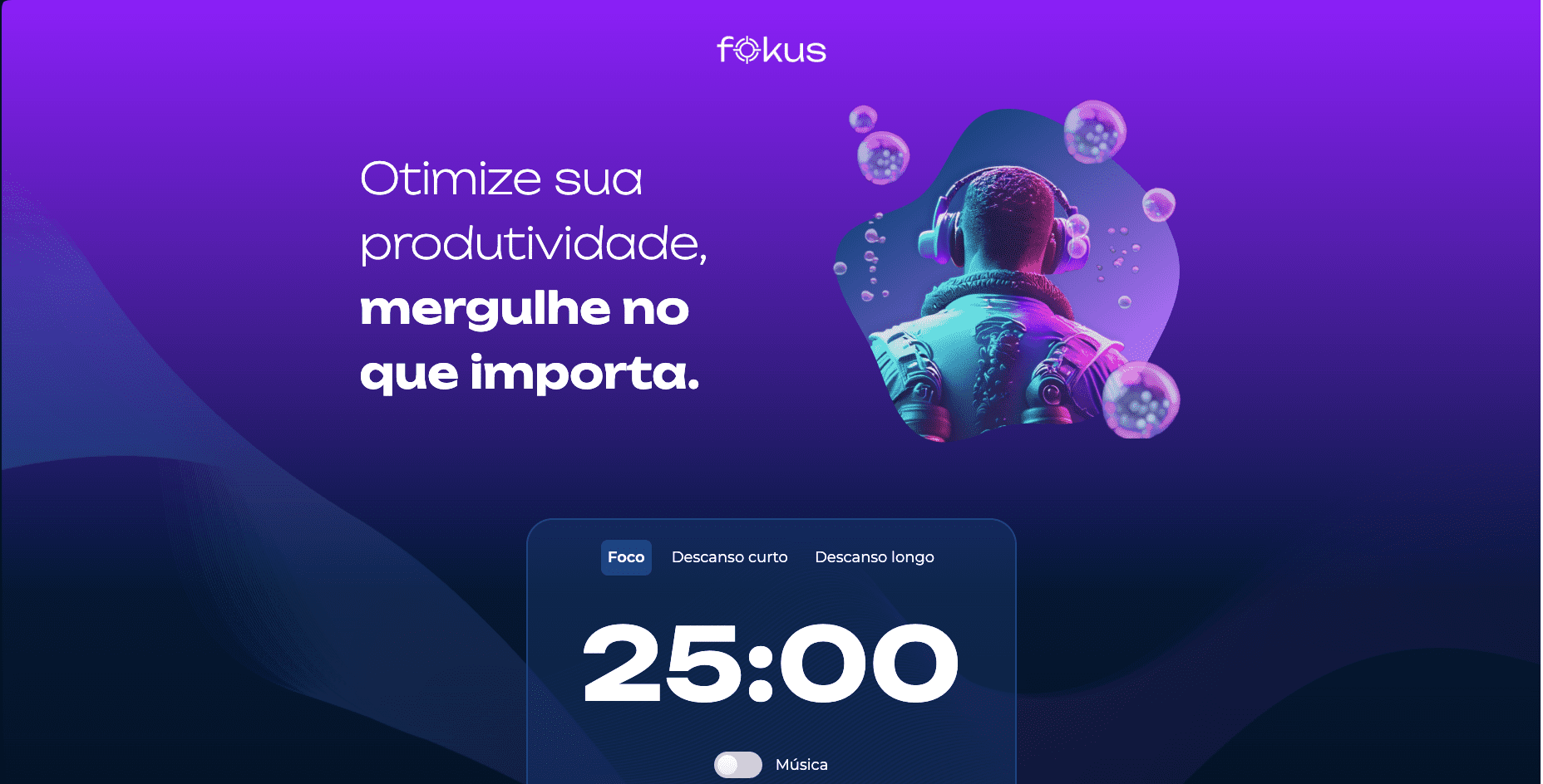 previa do projeto Fokus